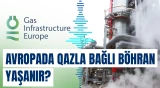 Avropanın qaz ehtiyatları ilə bağlı vəziyyət kritik həddə yaxınlaşır?