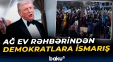 Ağ Ev rəhbərindən demokratlara ismarış