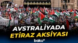İsrail Prezidentinin səfərinə qarşı Melburnda etirazlar