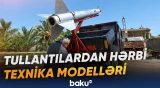 Atılmış metal qalıqları onun əlində hərbi texnikanın modellərinə çevrilir