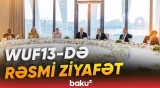 WUF13-də dövlət başçıları və nümayəndə heyətlərinin şərəfinə rəsmi ziyafət verilib