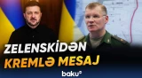 Zelenskidən Kremlə mesaj