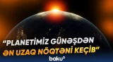 Yerin orbital sürəti minimumadək yavaşladı