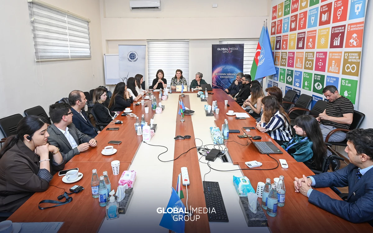 "Global Media Group" BMT-nin Qlobal Sazişi ilə birgə "Dayanıqlı yaşayış mühitinin dili" mövzusunda media sessiyası təşkil edib