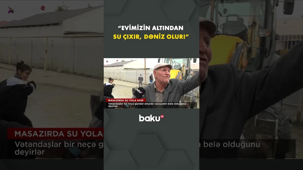 Masazırdakı problem sakinlərin səbrini daşırıb - Baku TV