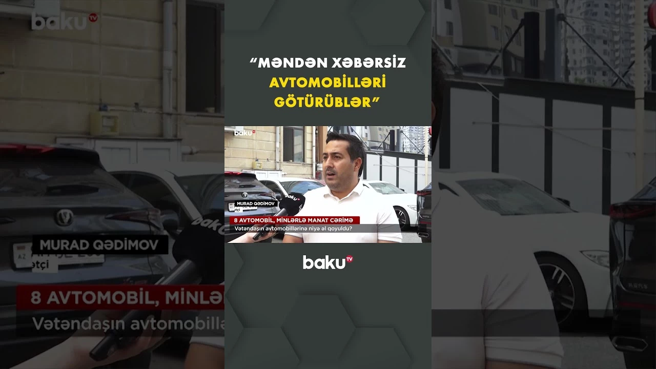 Vətəndaşın avtomobillərinə niyə əl qoyuldu? - Baku TV