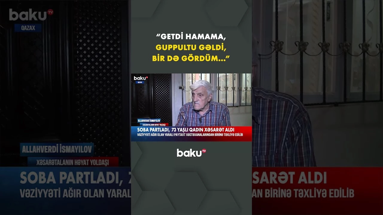 Qazaxda dəhşətli hadisə yaşandı - Baku TV