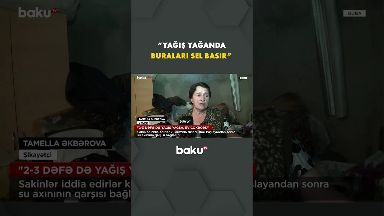 Sakinlərin problemi nə vaxt həll olunacaq? - Baku TV
