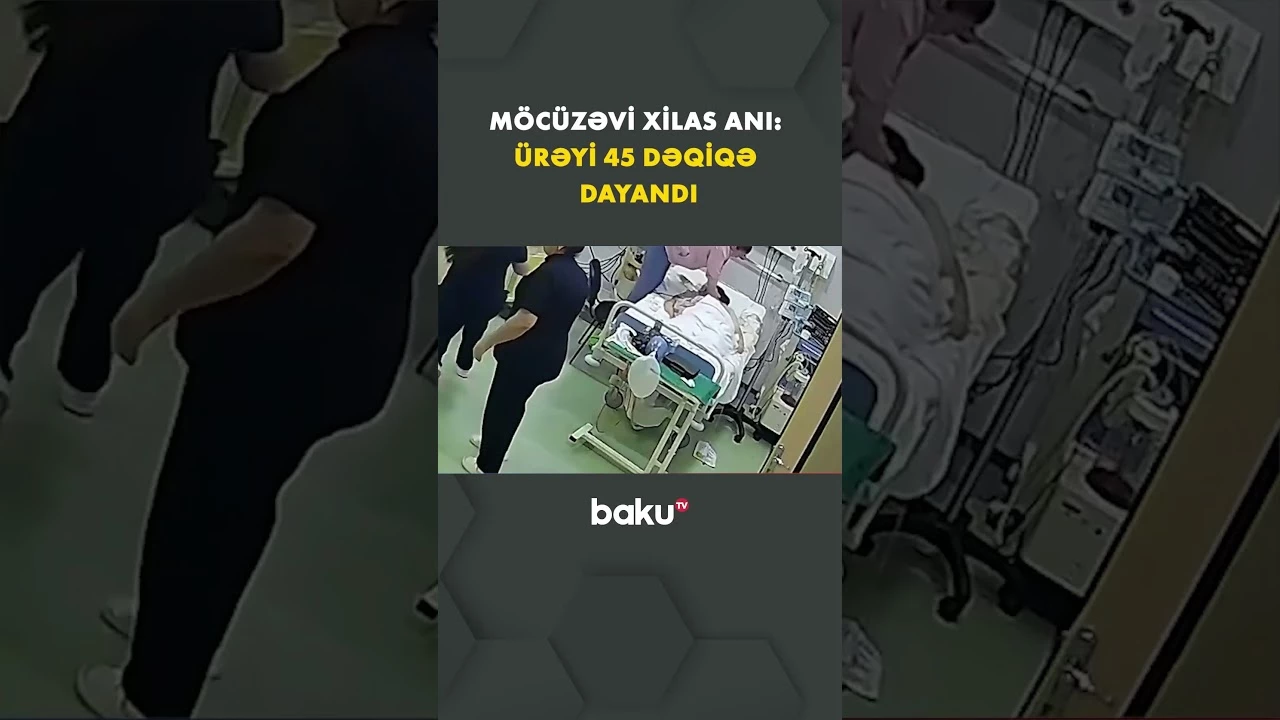 İnanılmaz hadisə | Həkim ürəyi dayanan qadını 45 dəqiqə sonra həyata qaytardı - Baku TV