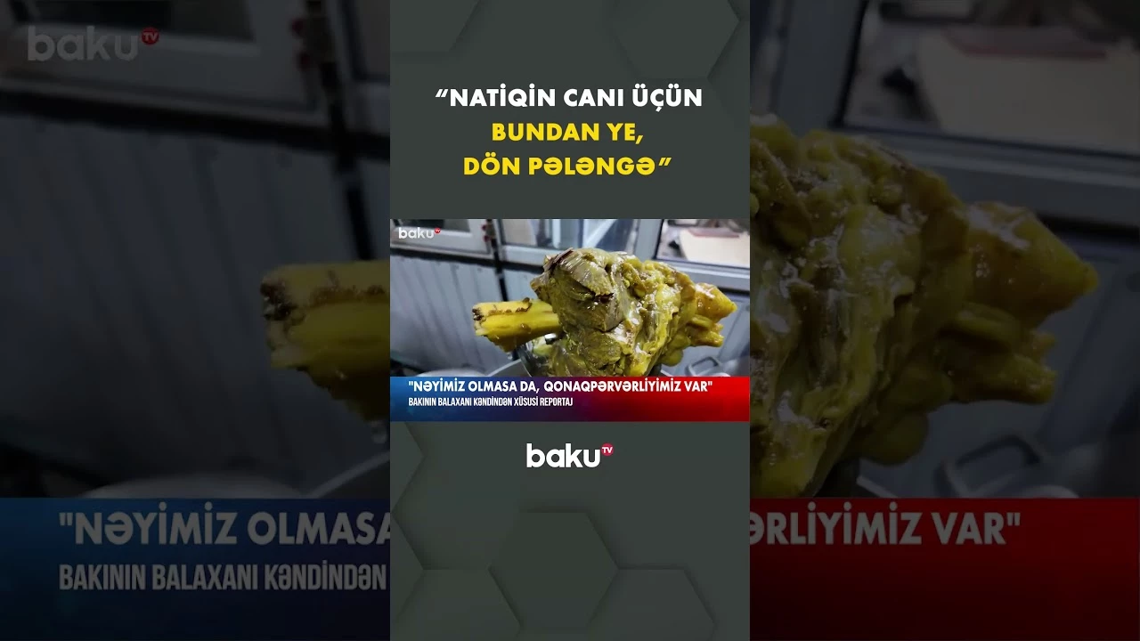 Dadı damaqda qalan Balaxanı küftəsi - Baku TV