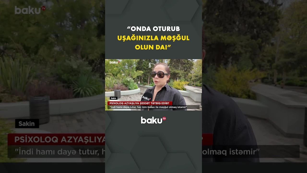 Psixoloq azyaşlıya şiddət tətbiq edib? - Baku TV