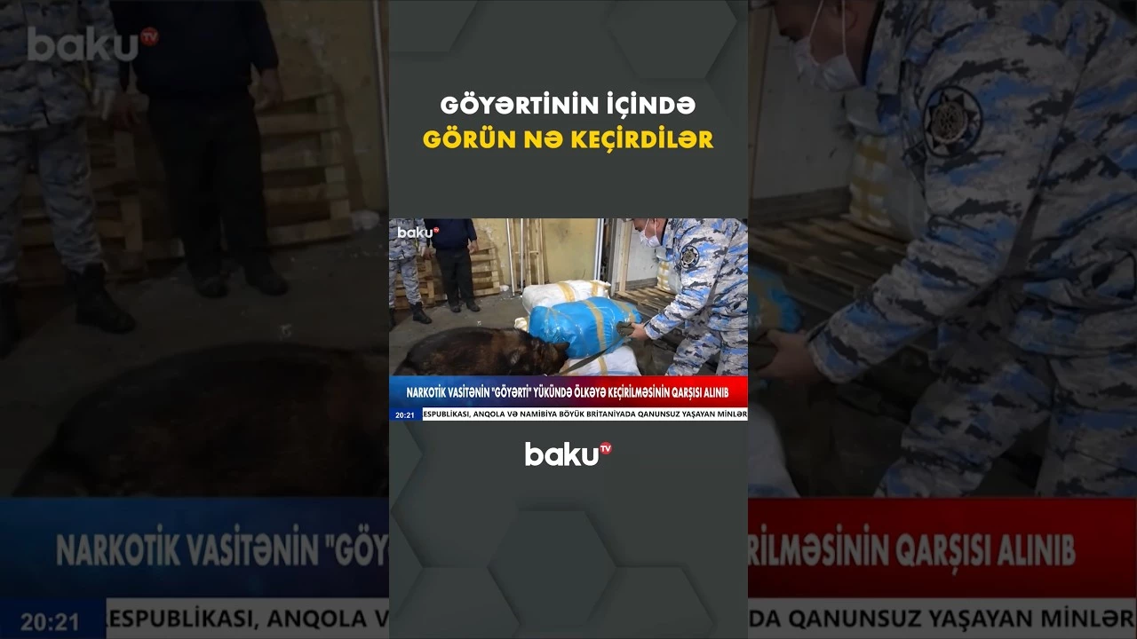 Dövlət Gömrük Komitəsi əməliyyat keçirdi (xet) Gizlədilən qablaşdırmalar ortaya çıxdı - Baku TV
