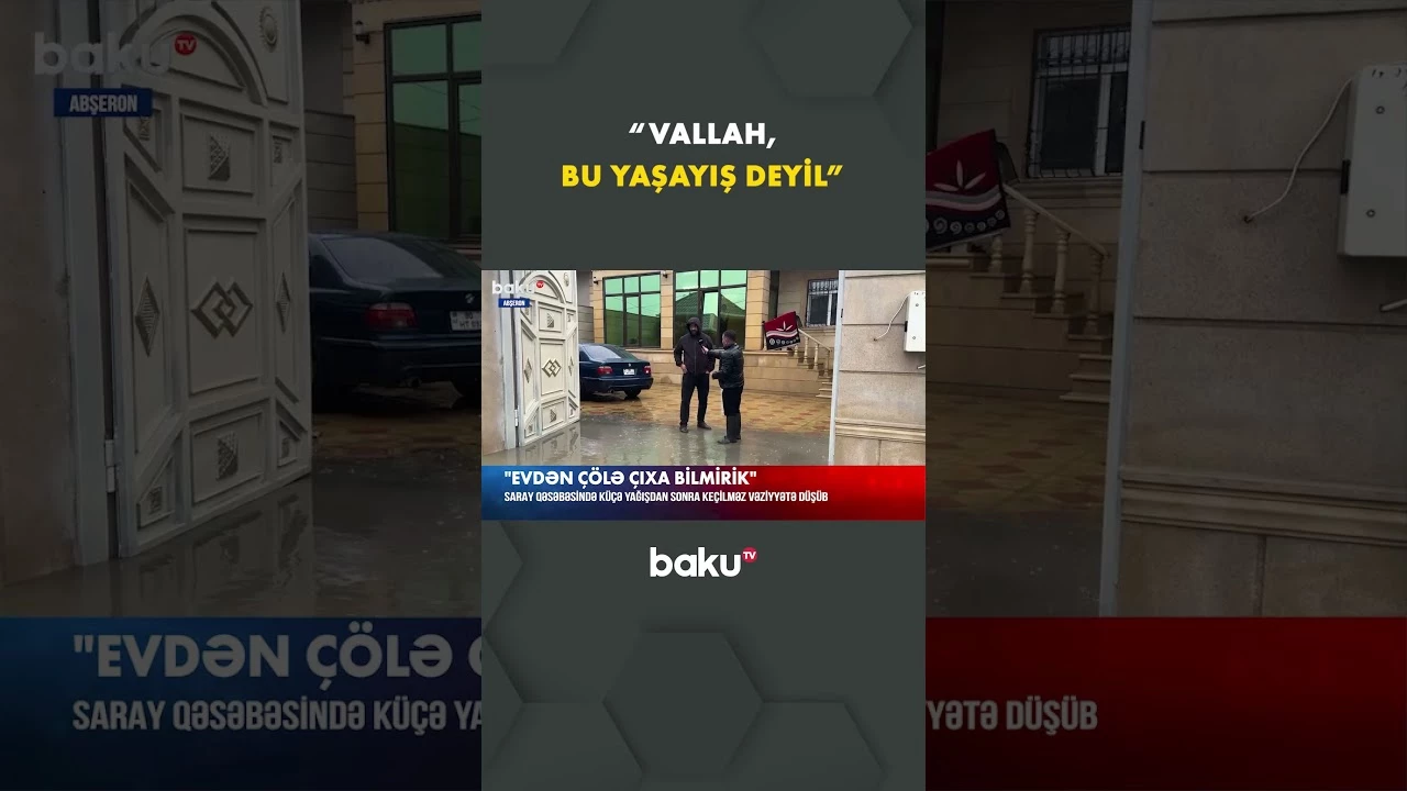 "Evdən çölə çıxa bilmirik, çörək ala bilmirik" - Baku TV