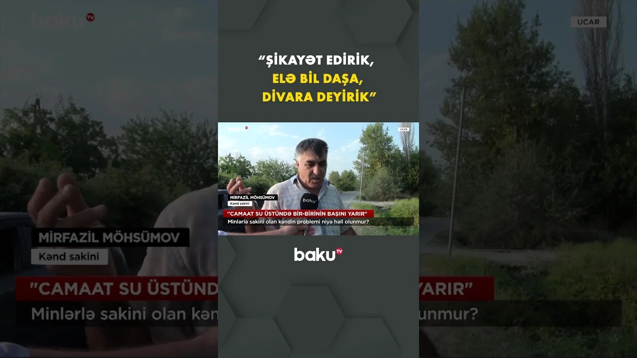 Ucarlılar elə hala düşdü ki... - Baku TV