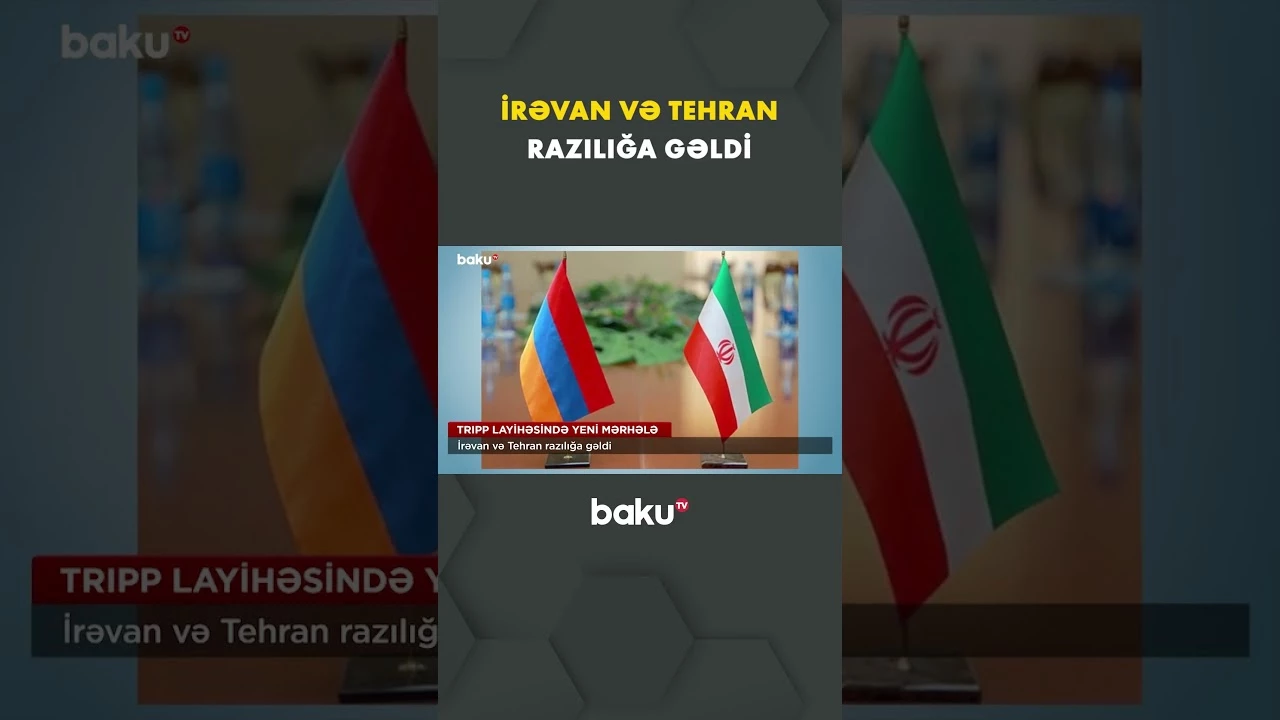 TRIPP layihəsində yeni mərhələ: İran razılığa gəldi - Baku TV