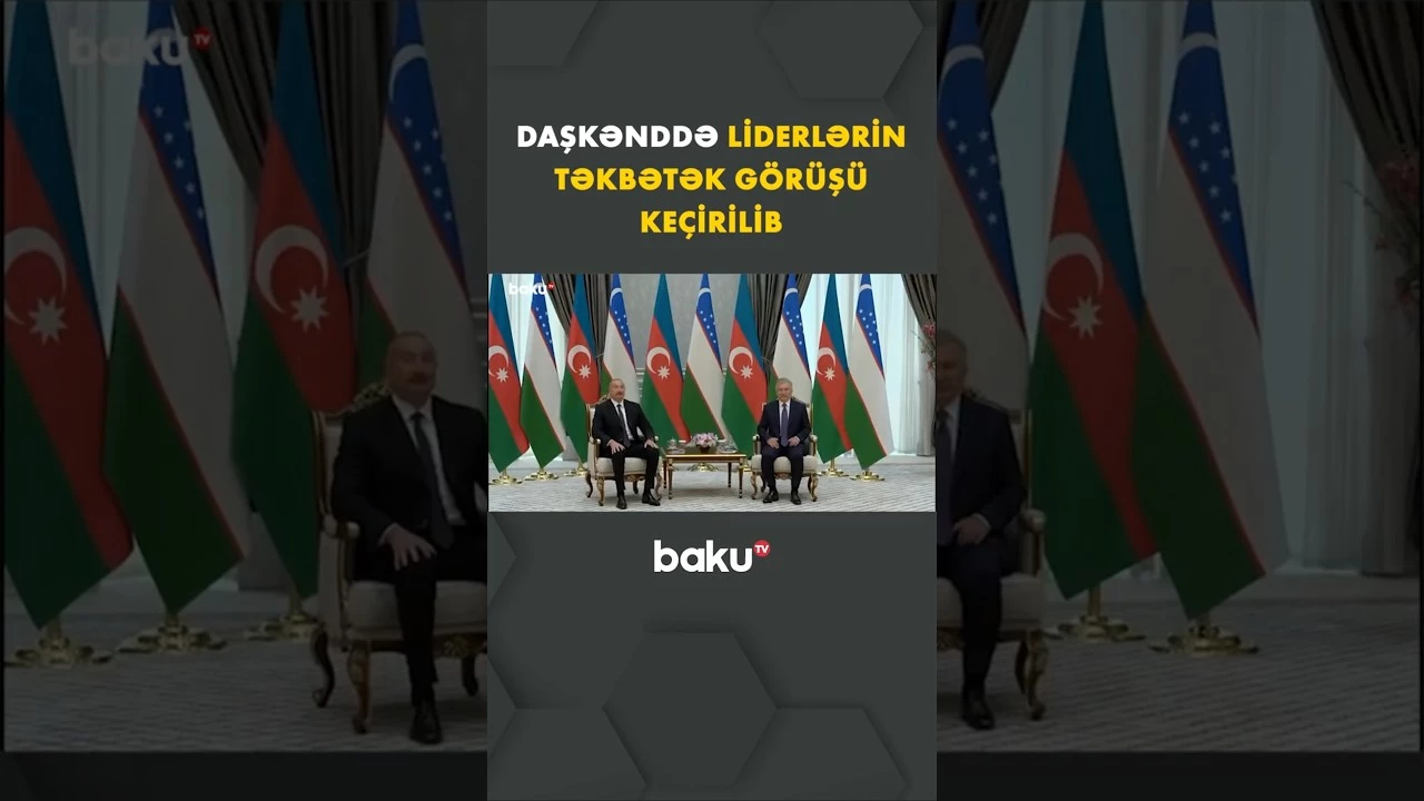 Daşkənddə liderlərin təkbətək görüşü keçirilib - Baku TV