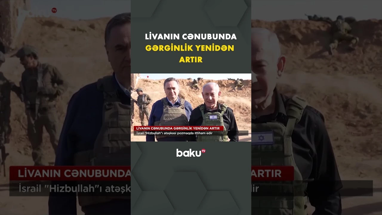 Netanyahu Livandakı qruplaşmanı nədə ittiham edir? - Baku TV