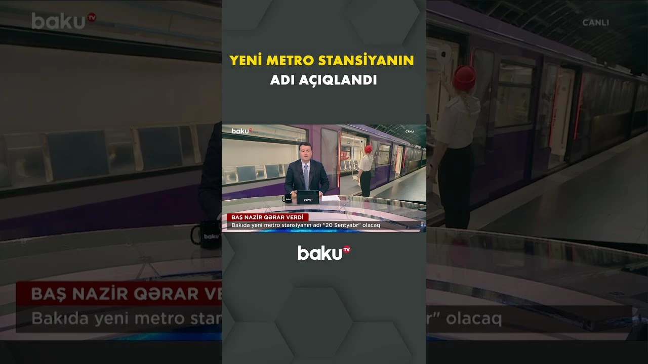 Baş nazir yeni metro stansiyası ilə bağlı qərar verdi - Baku TV
