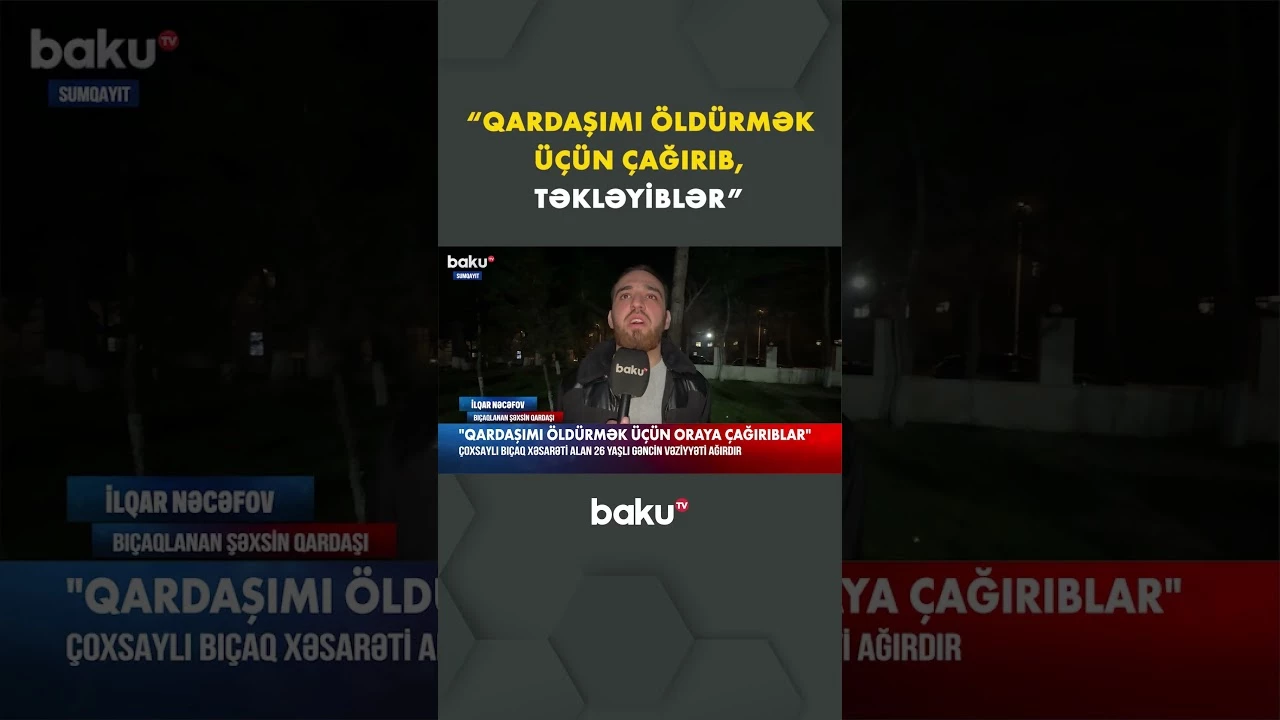 26 yaşlı oğlan elə döyüldü ki... - Baku TV