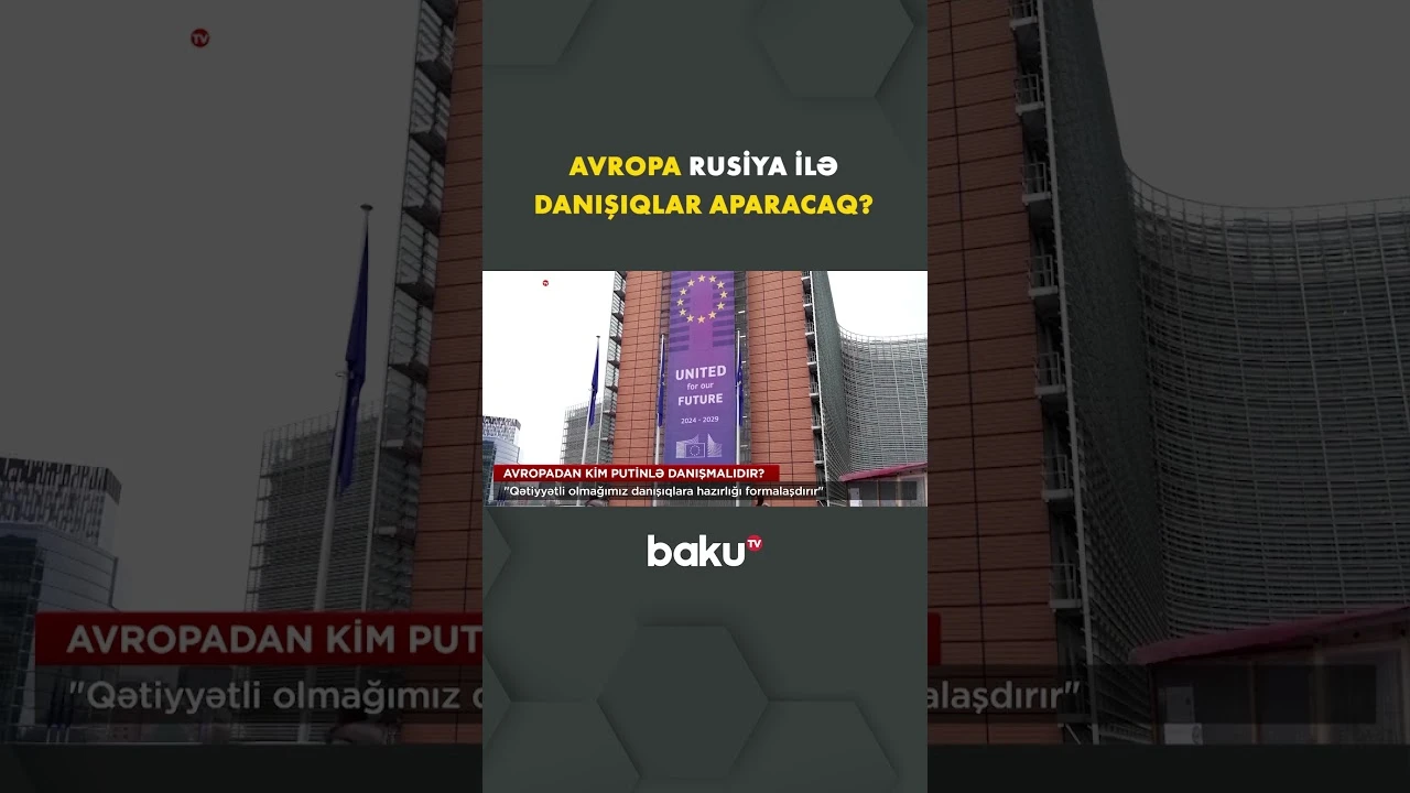 Putinlə danışıqlar masasına Avropadan kim əyləşməlidir? - Baku TV