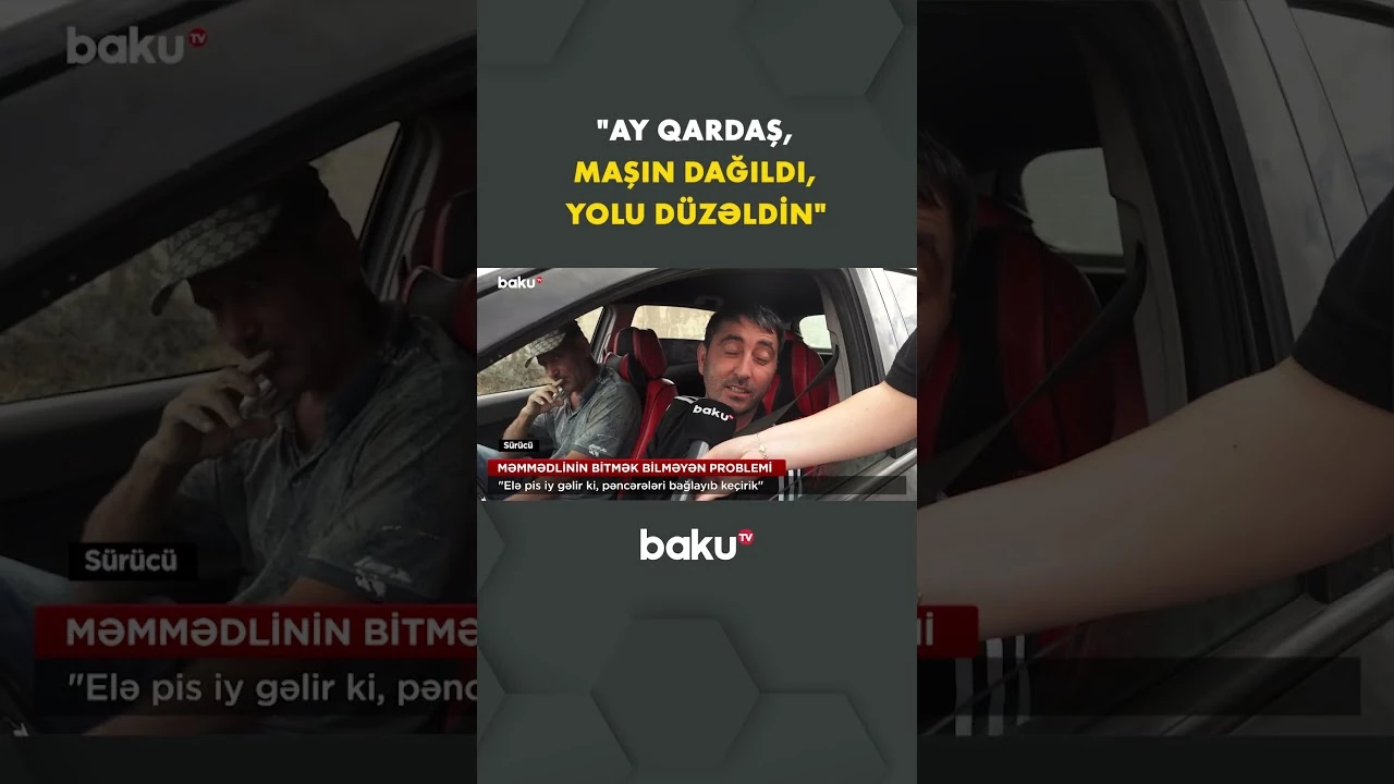 Sakinlər özündən çıxdı - Baku TV