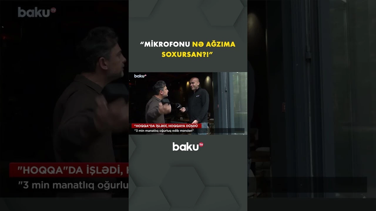 Sahibkar özündən elə çıxdı ki... - Baku TV