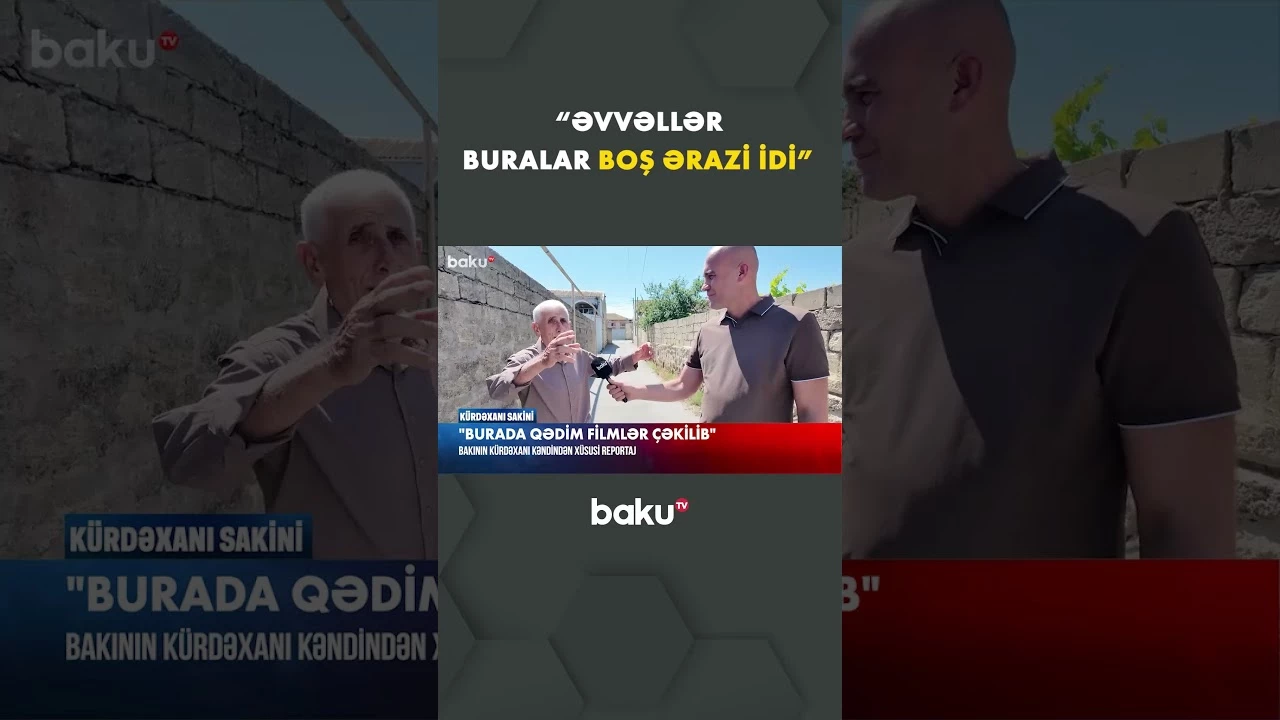 Kürdəxanının gündəlik həyatından maraqlı kadrlar - Baku TV