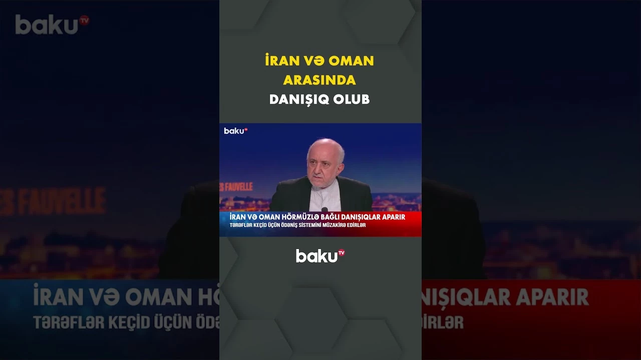 Oman və İran rəsmiləri danışıqlar aparıb - Baku TV