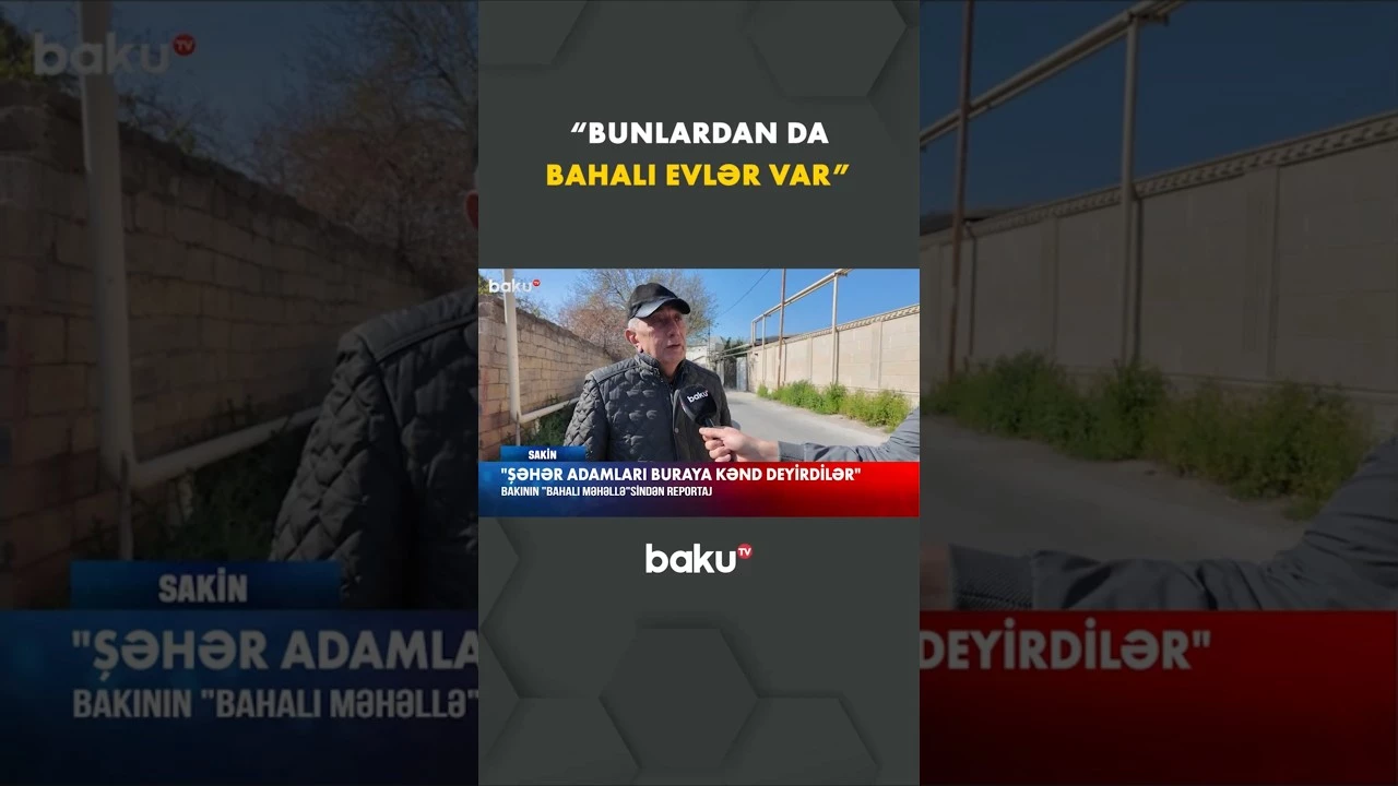 "Əvvəllər bura bahalı məhəllə olmayıb" | "Vorovski"dən reportaj - Baku TV