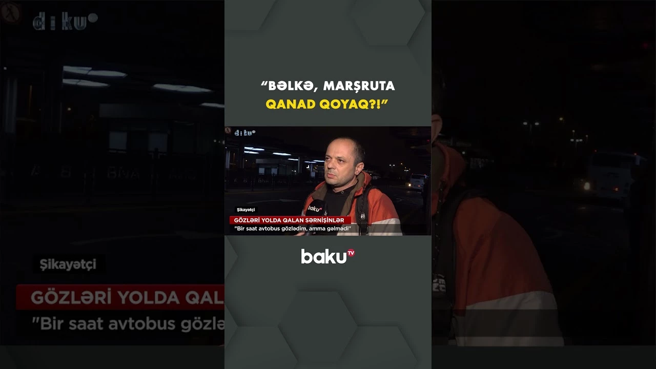 162 nömrəli marşrutda nə baş verir? - Baku TV