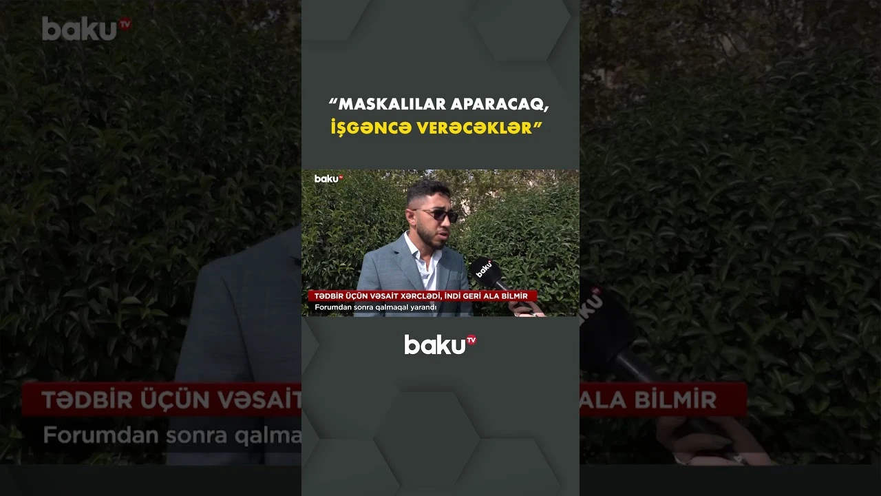 Tədbirdən sonra qalmaqal - Baku TV