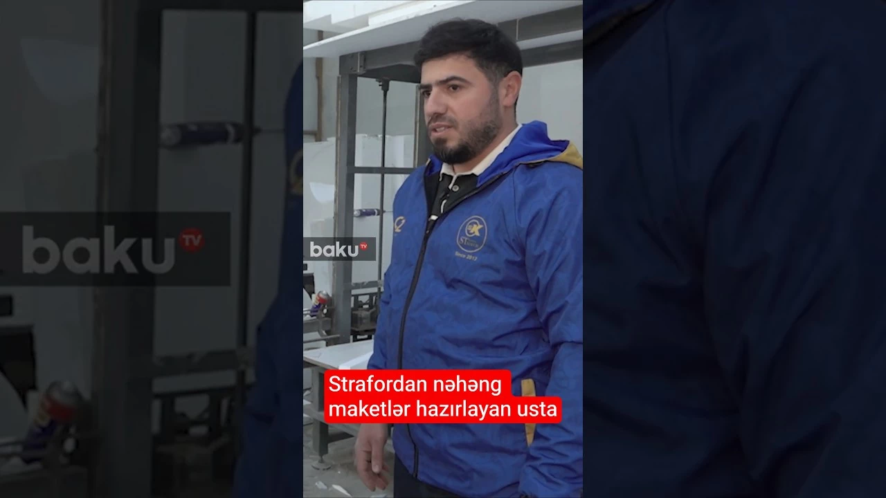Bakıda ən böyük səməni maketini hazırlayan usta - Baku TV