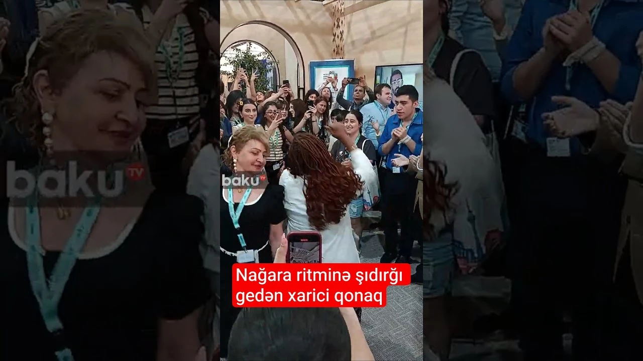 WUF13-lə bağlı Bakıya gələn əcnəbi qonaq belə əyləndi - Baku TV