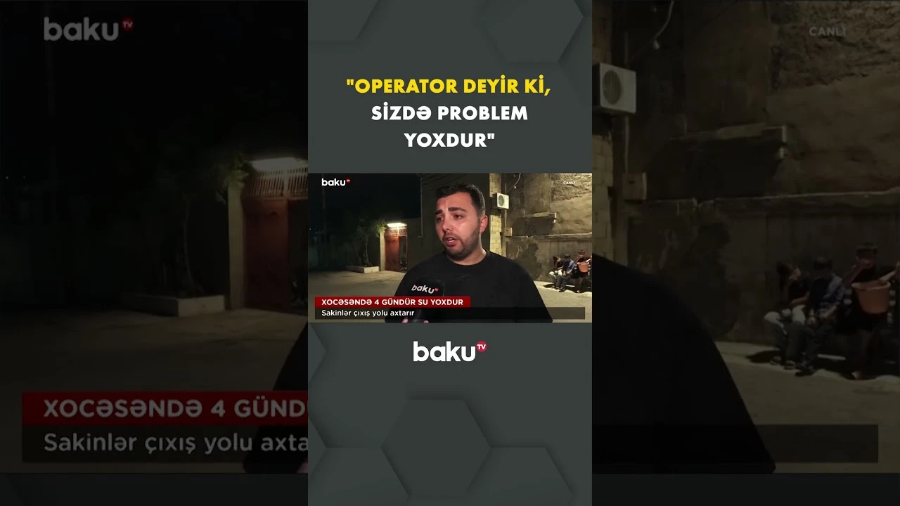 Sakinləri təəccübləndirən cavab - Baku TV