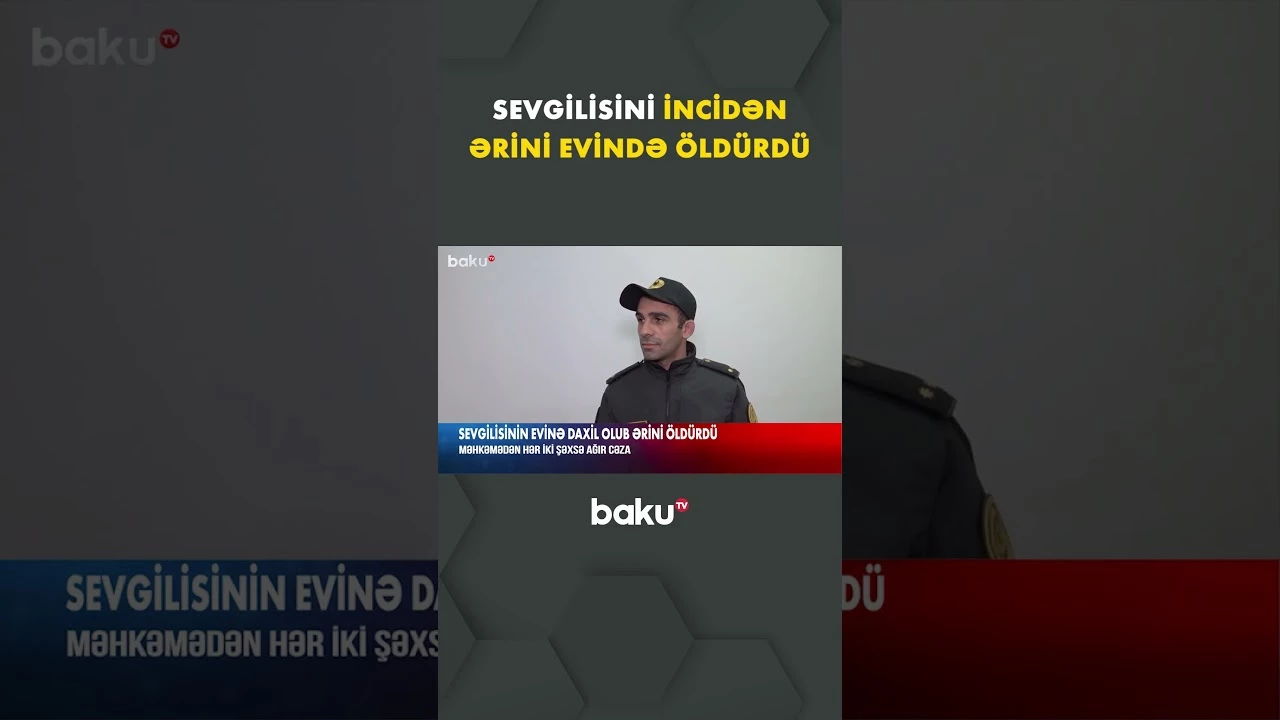 Sevgilisinin ərini öldürən Zahirdən şok etiraf - Baku TV