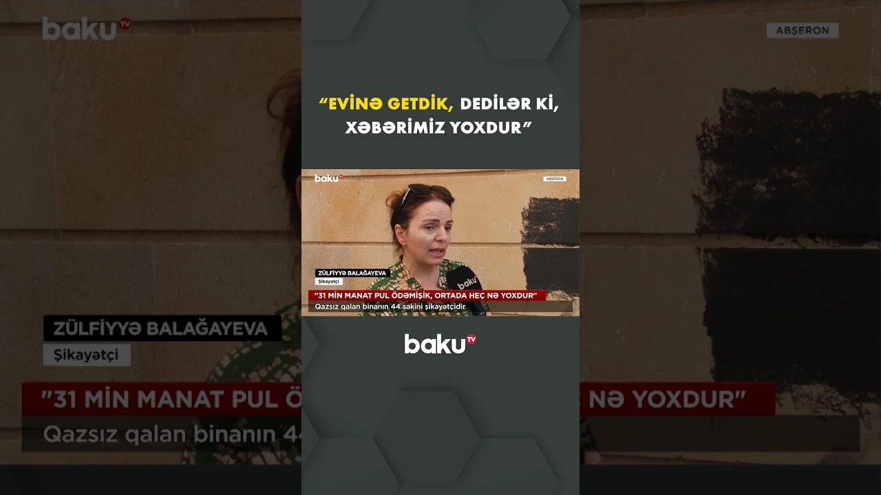 Xırdalan sakinlərinin problemi nə vaxt həll olunacaq? - Baku TV