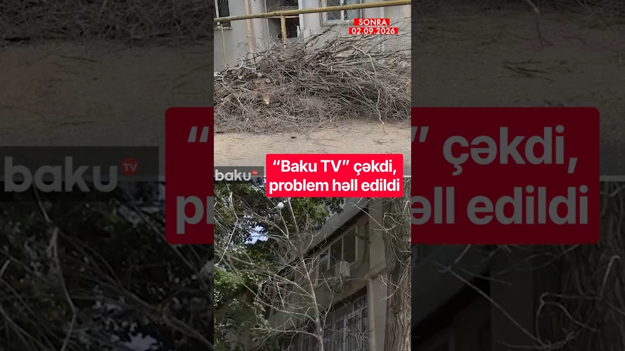 “Baku TV” çəkdi, problem həll edildi - Baku TV
