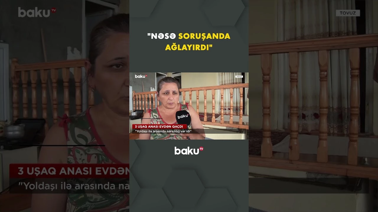 İtkin düşən qadının evdə gərginlik yaşadığı deyilir - Baku TV