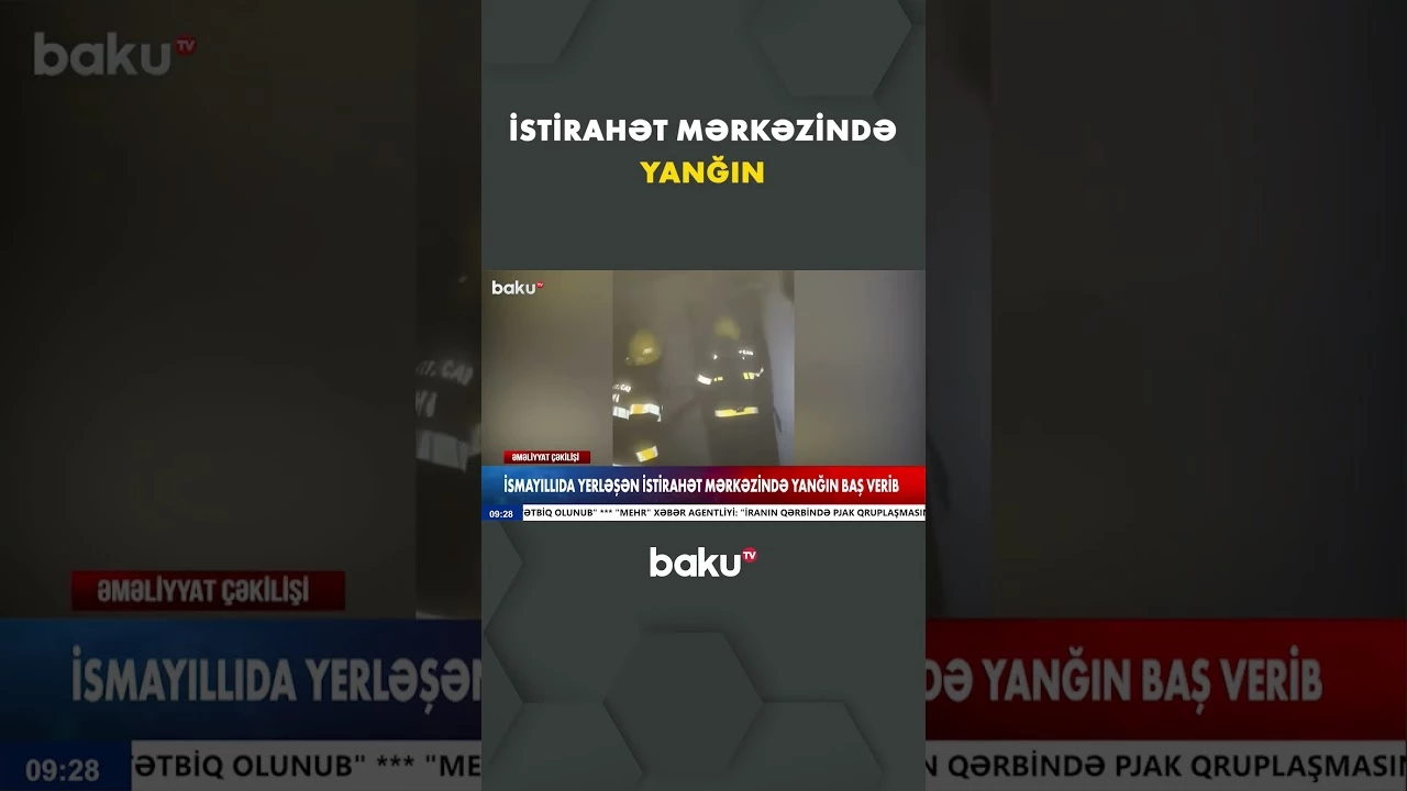 İsmayıllıda yanğın baş verib | FHN hadisə yerində - Baku TV