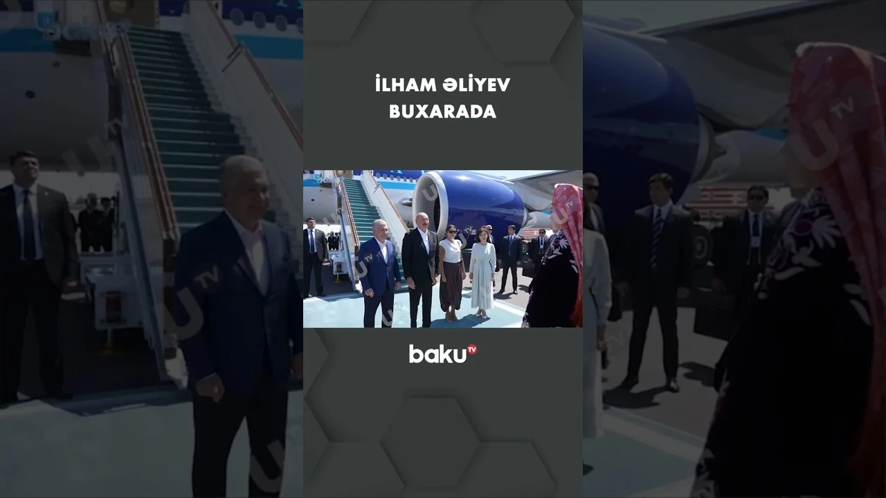 Şavkat Mirziyoyev İlham Əliyevi Buxarada qarşılamaq üçün belə hazırlaşdı - Baku TV