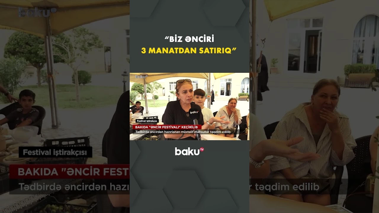 Bakıda əncirdən hazırlanan fərqli məhsullar nümayiş etdirilib - Baku TV
