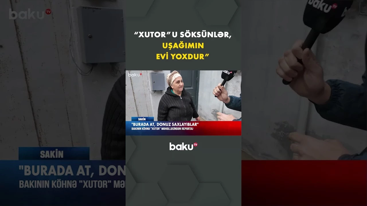 “Xutor” sakinin qəribə arzusu - Baku TV