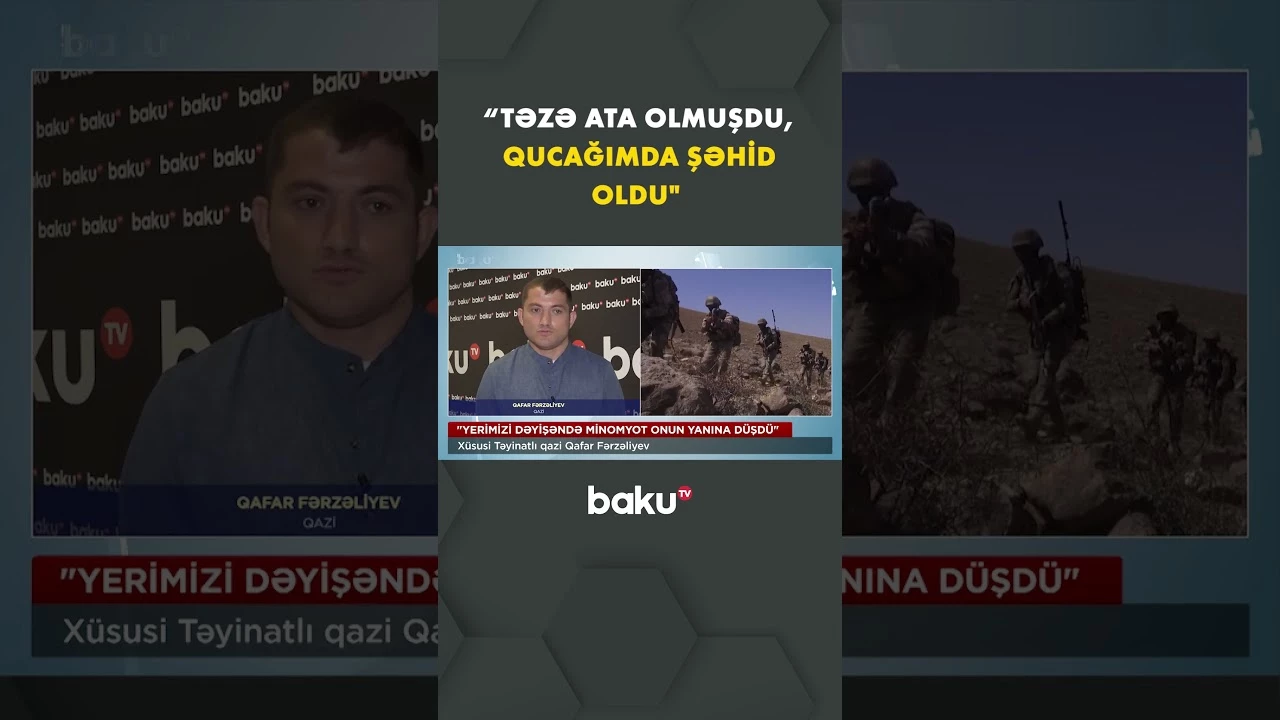 Xüsusi Təyinatlı qazi Qafar Fərzəliyev o anları belə xatırladı - Baku TV