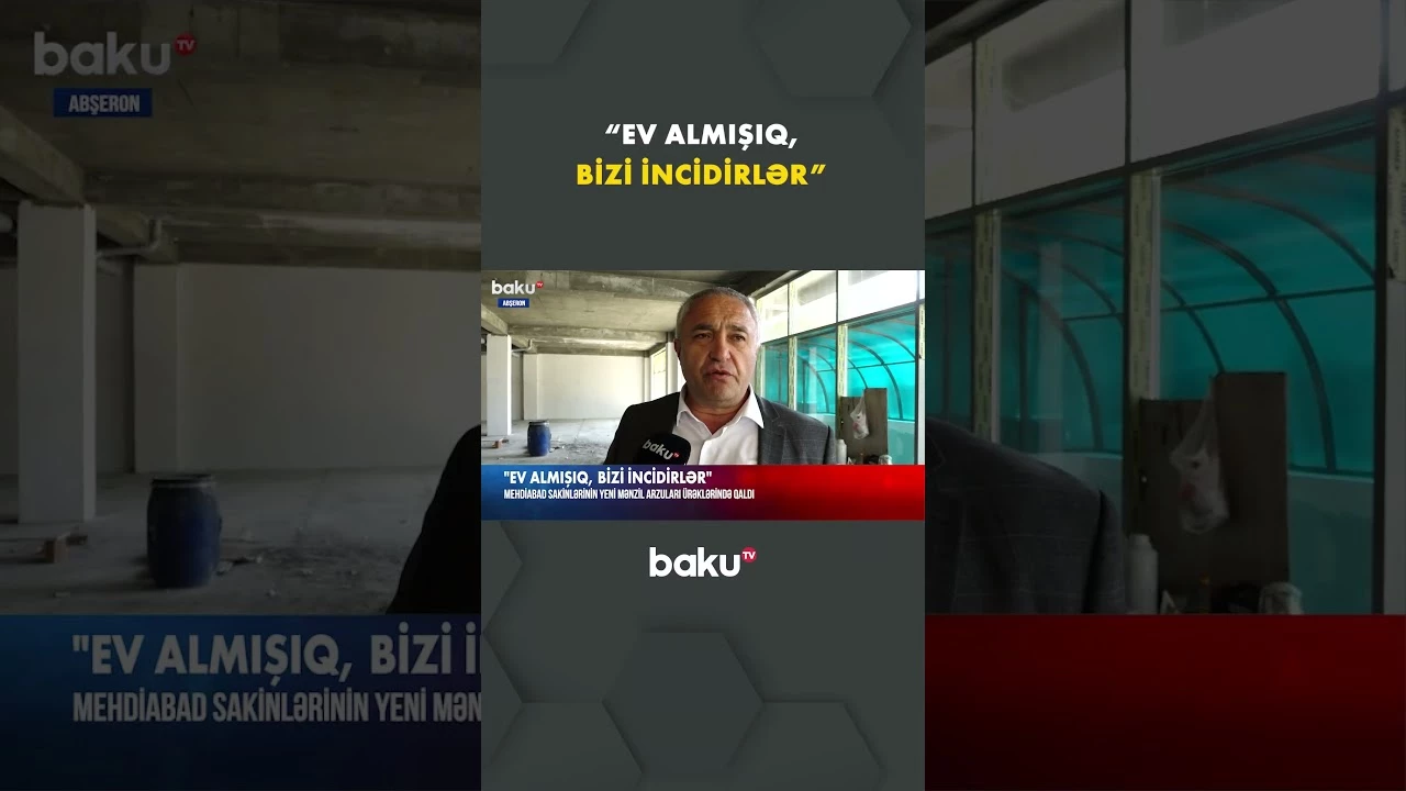 Ev sahibi oldular, amma xoşbəxt ola bilmədilər - Baku TV