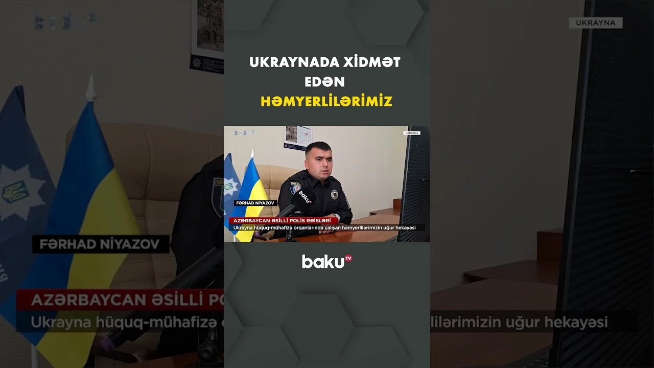 Həmyerlilərimizin Ukraynada şərəfli xidməti - Baku TV