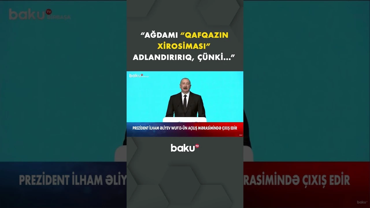 Prezident Qarabağda cəmi 5 il ərzində görülən yenidənqurma işlərini açıqladı - Baku TV