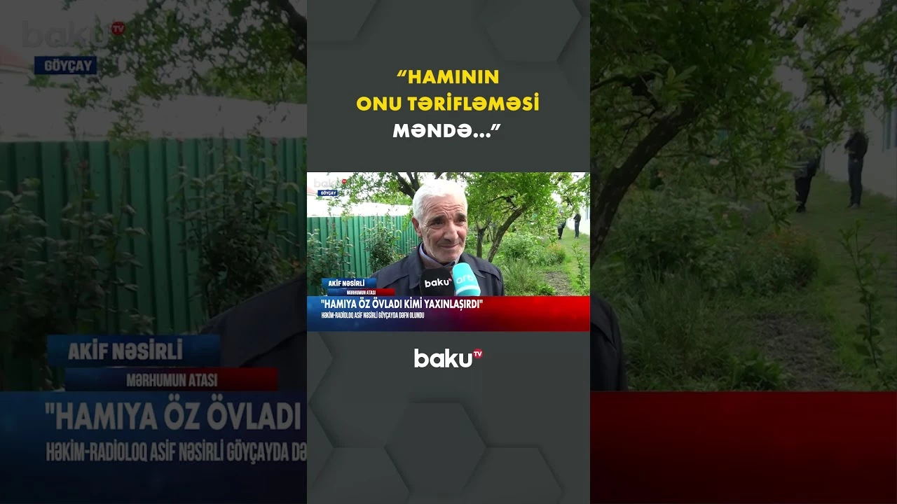 Onkologiya Mərkəzindəki partlayışın qurbanı dəfn olundu - Baku TV