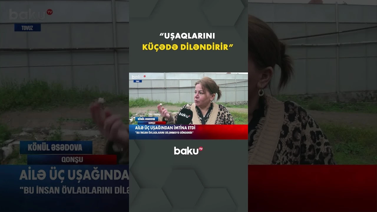 Tovuzda ürəkparçalayan hadisə - Baku TV