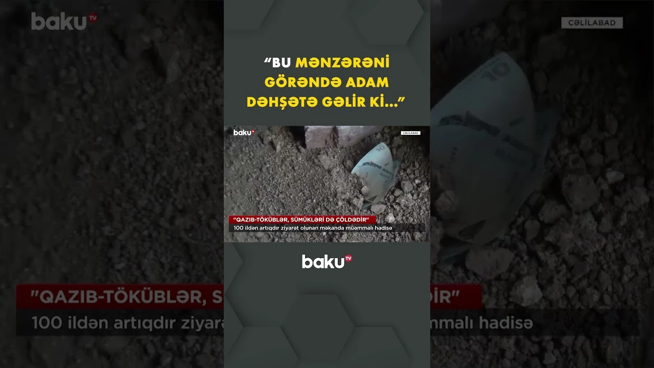 Cəlilabadda dəhşətli mənzərə - Baku TV