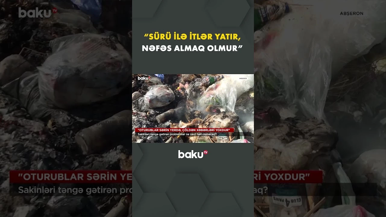 Masazır sakinləri çıxılmaz durumda - Baku TV